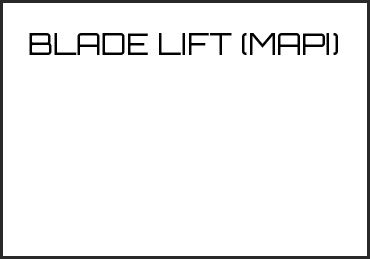 Picture for category BLADE LIFT (MAPI)