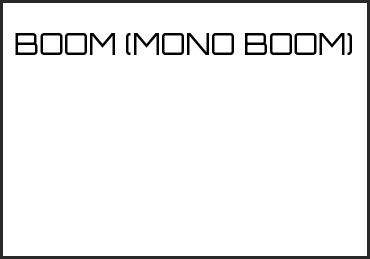 Picture for category BOOM (MONO BOOM)
