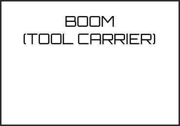 Picture for category BOOM (TOOL CARRIER)