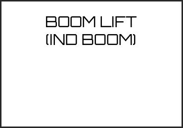 Picture for category BOOM LIFT (IND BOOM)