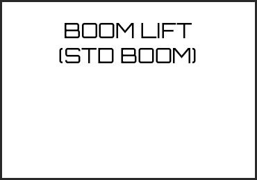 Picture for category BOOM LIFT (STD BOOM)