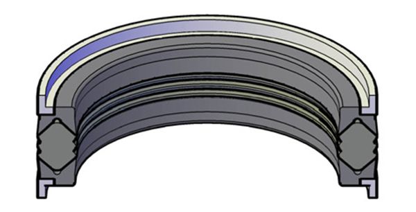 Picture of PISTON SEAL 3-PC METRIC