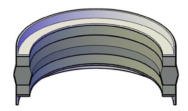 Picture of PISTON SEAL 3-PC INCH